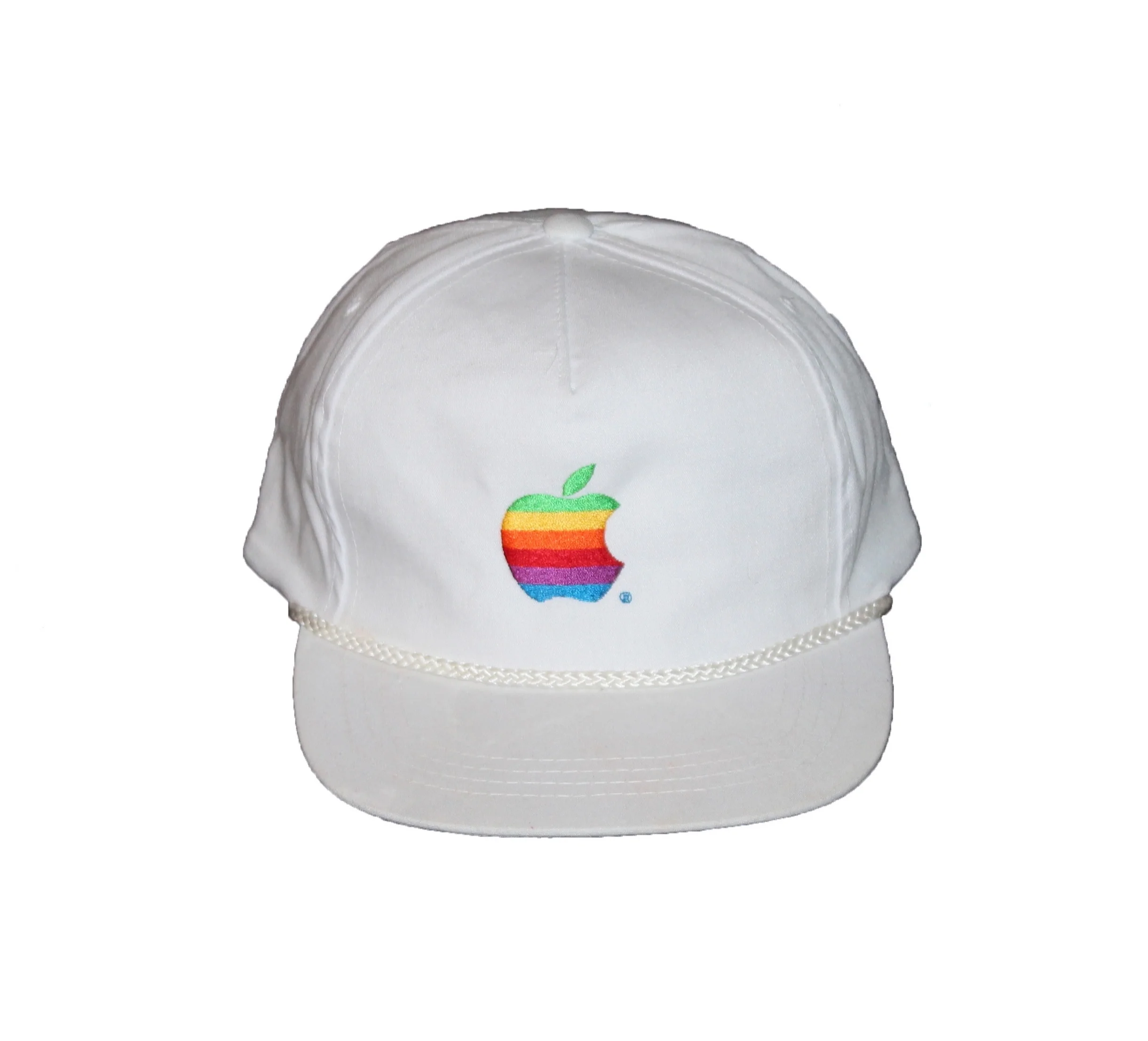 apple vintage cap 90's〜00's rainbow logo